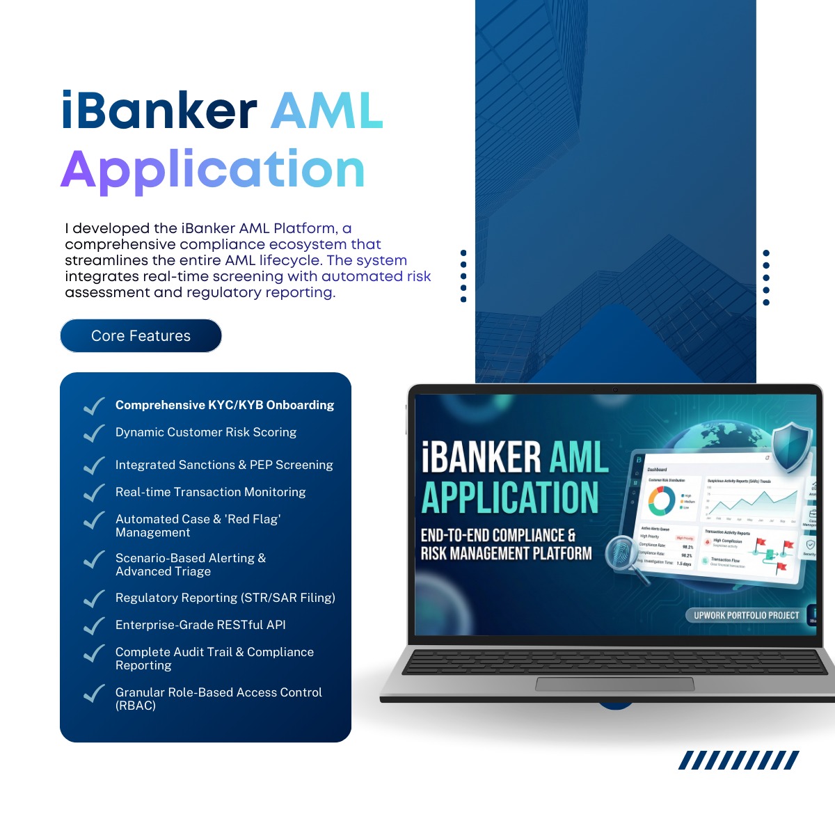 iBanker AML: End-to-End Compliance & Risk Management Platform